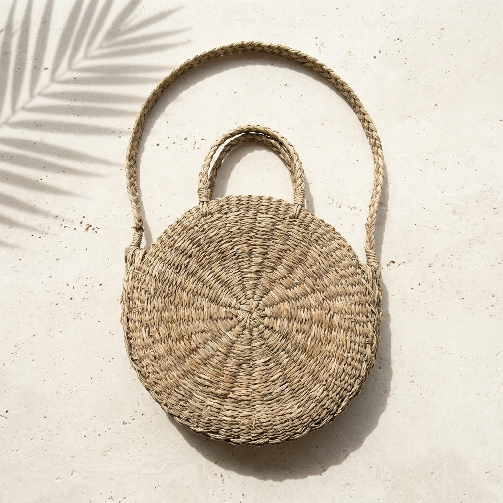 Alba Sun Tote (Square on white background)